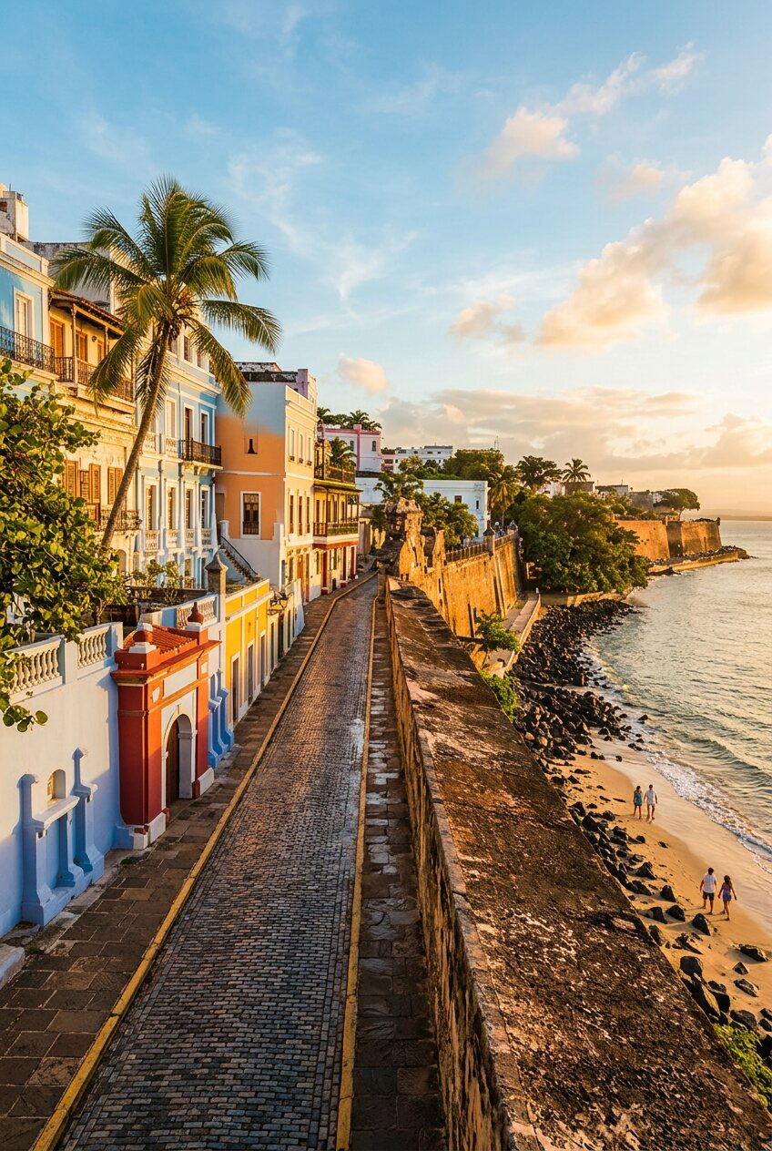 Old San Juan background
